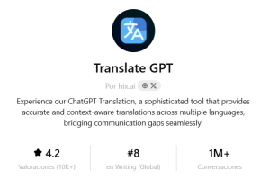 Translate GPT - territorio seguro