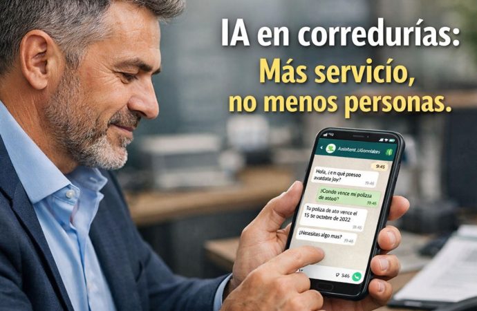 IA en corredurías de seguros: La tecnología suma servicios y mejora la experiencia del consumidor