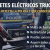 Patinetes eléctricos trucados: cómo los detecta la policía y qué consecuencias tiene para el usuario