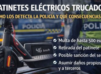 Patinetes eléctricos trucados: cómo los detecta la policía y qué consecuencias tiene para el usuario