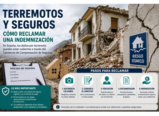 Terremotos y seguros: quién paga y cómo reclamar los daños
